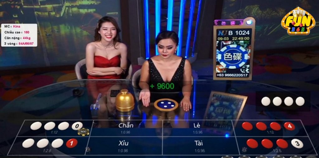 Sự đặc biệt của cửa bốn nút ở game xóc đĩa