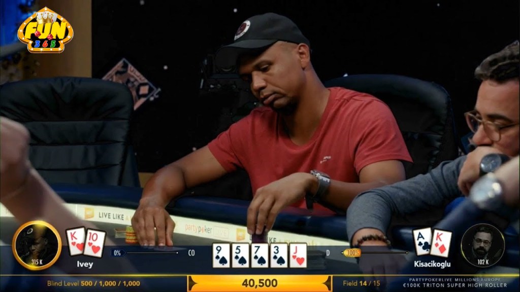 Trận Poker kinh điển giữa Phil Ivey Bluff và Paul Jackson | Fun365 Club